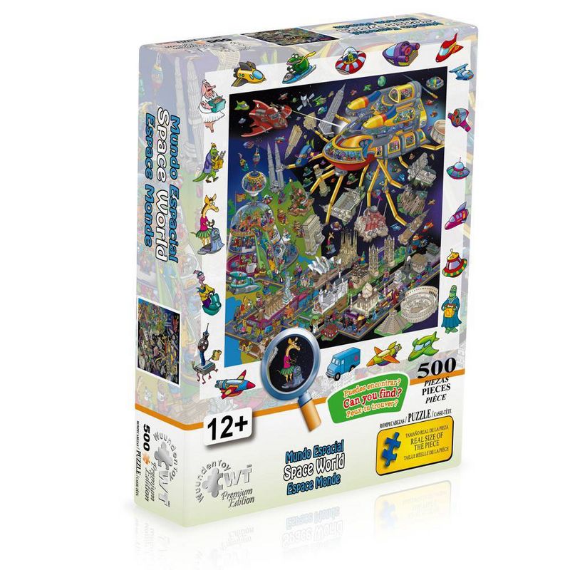 Wuundentoy Premium Edition: Space World Jigsaw Puzzle - 500pc