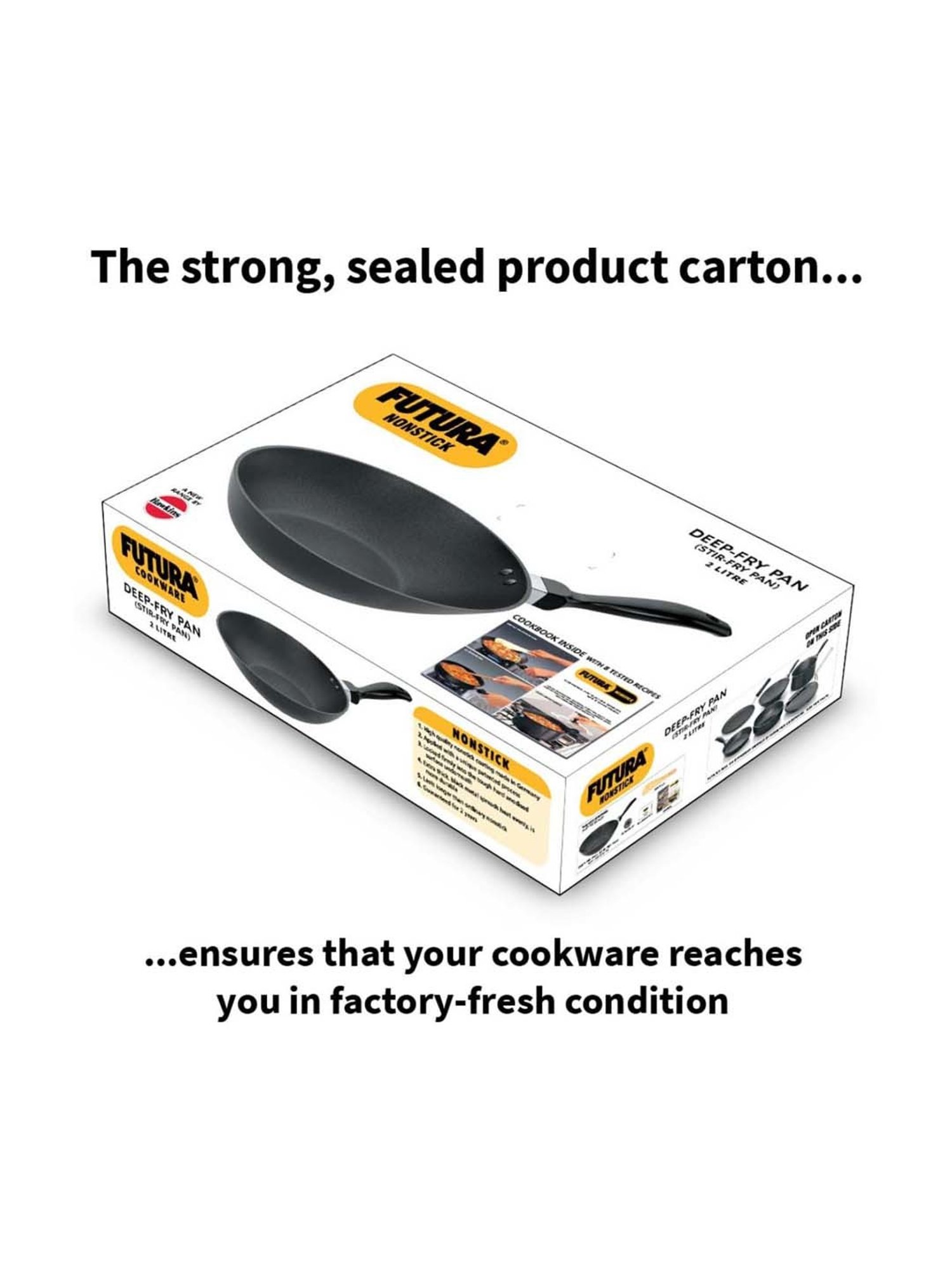 Hawkins Black Hard Anodised 25.7 cm Non-Stick Fry Pan (2 L) - Set of 1