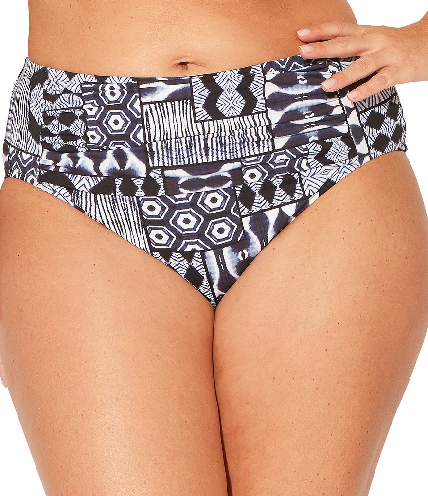 Magicsuit Plus Size Yvonne Control Fit One Piece Swimdress