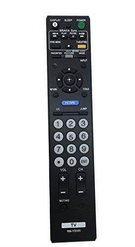 new rm-yd025 remote suit for sony tv kdl-32s5100 kdl-32xbr9 kdl-37l4000 kdl-37l4000 kdl-37l5000 kdl-40s4100 kdl-46s4100 kdl-40v