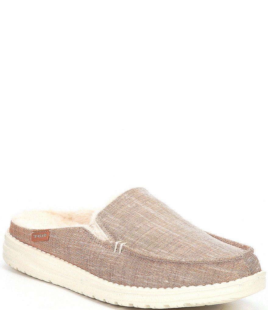 Hey Dude Women's Lexi Faux Fur Lined Sparkling Slip-Ons