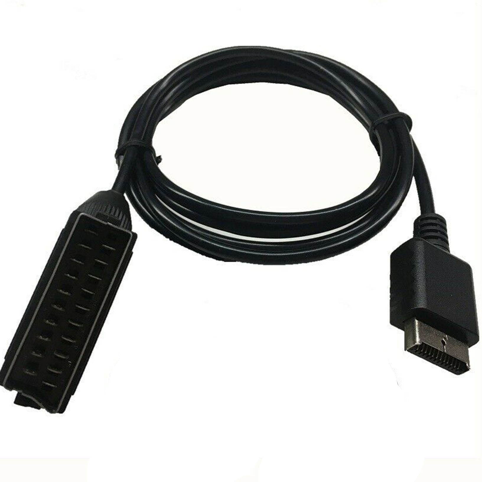 1.8m X-BOX Scart RGB Cable Adapter 24P AV HD TV Original Line Lead Copper Wire