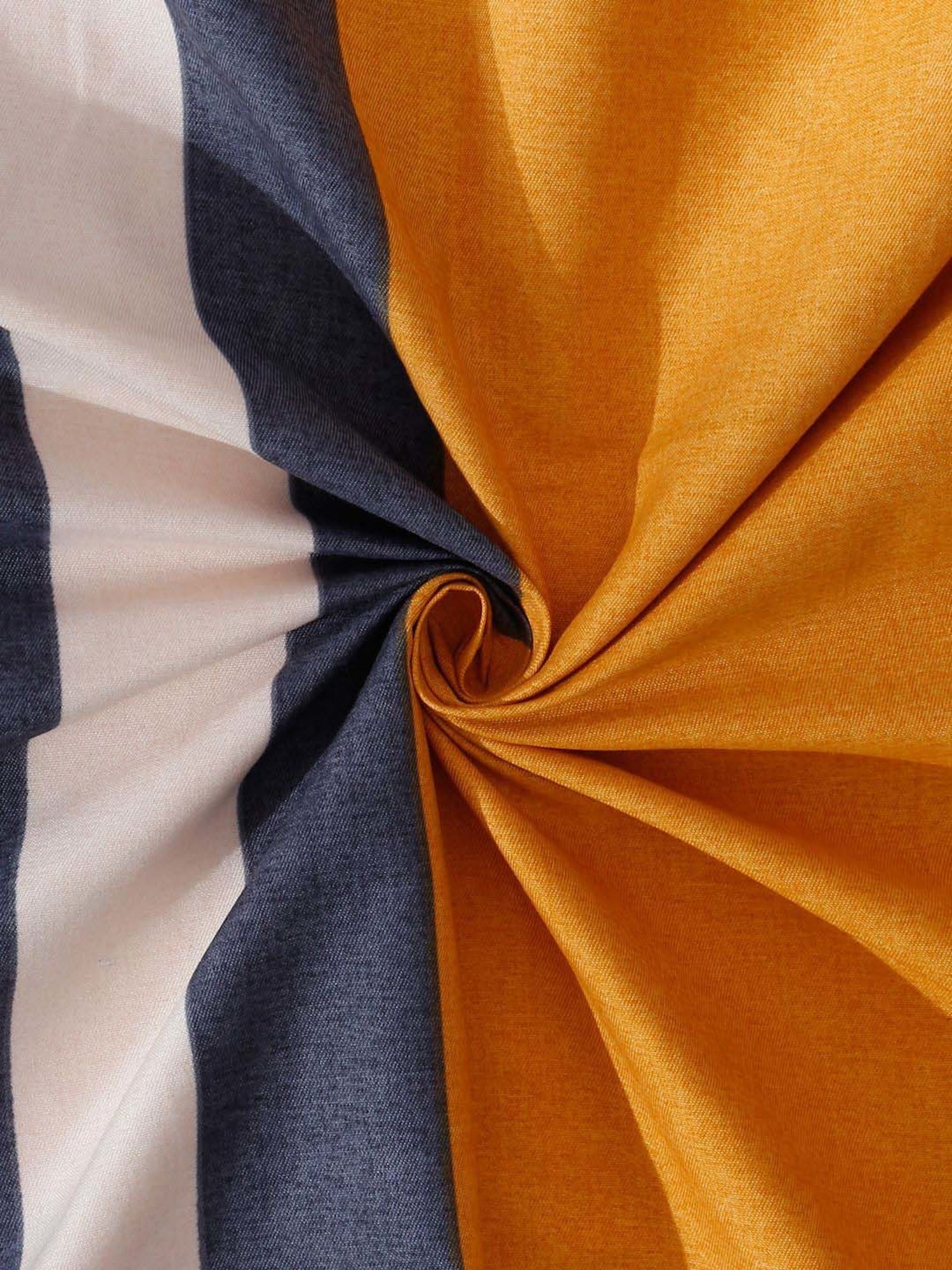 HOSTA HOMES Multi Color Cotton 280 TC Single Bedsheet with 1 Pillow cover