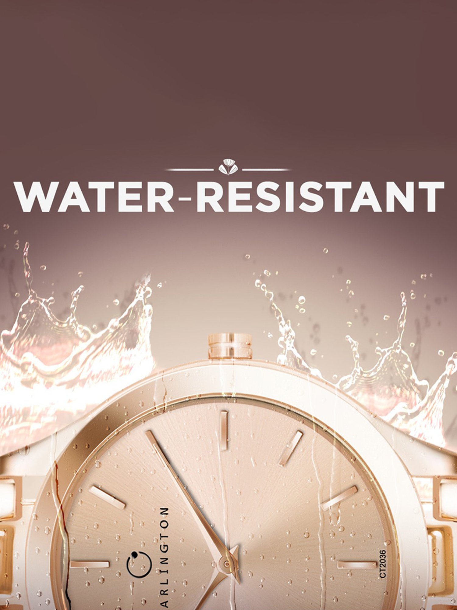 Carlington Iconic 2036 RoseGold Analog Watch for Women