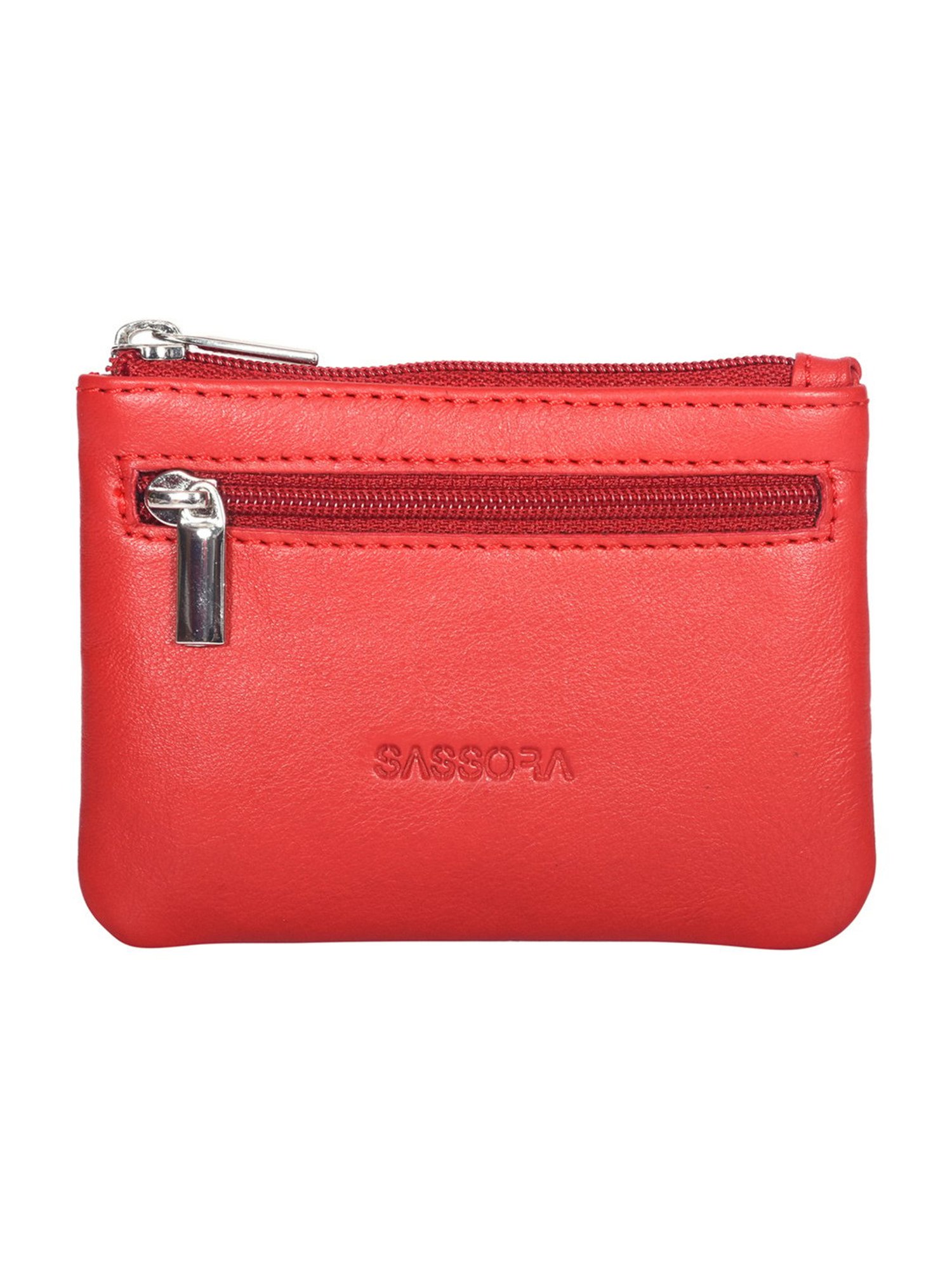 SASSORA Pablo Red Small Leather Key Case
