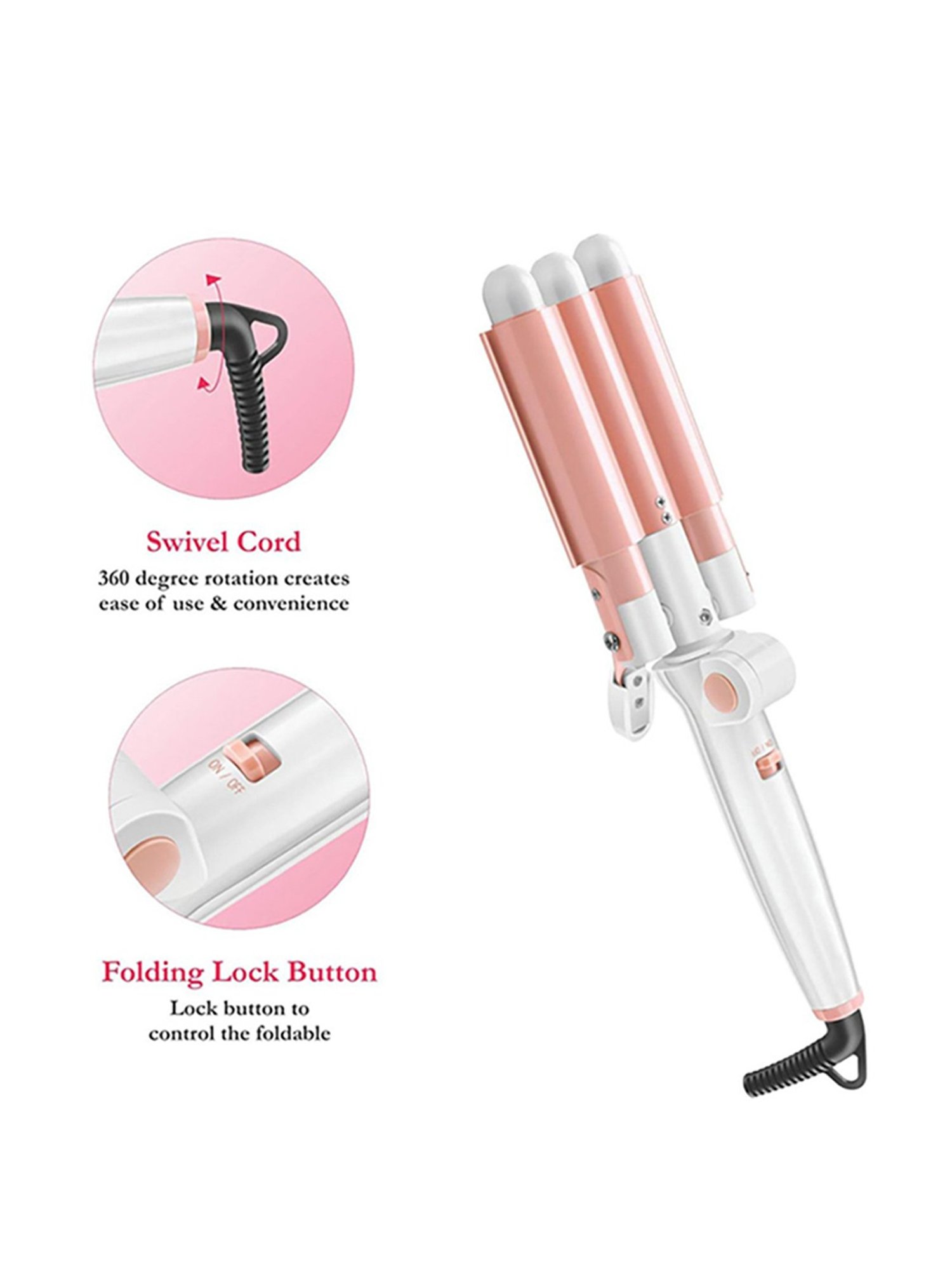 HNK Frizz Hair Crimper (Green)