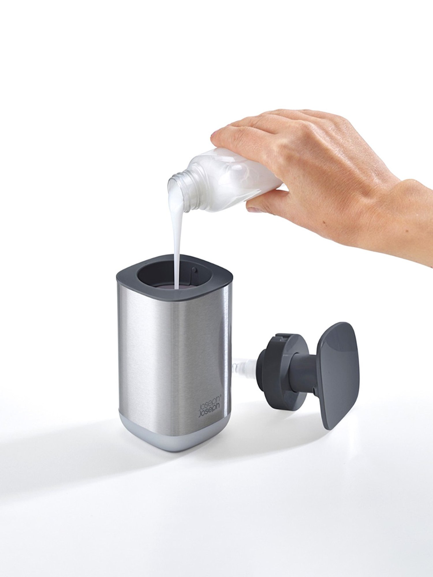 Joseph Joseph Grey ABS/Steel/Aluminium Soap Dispenser