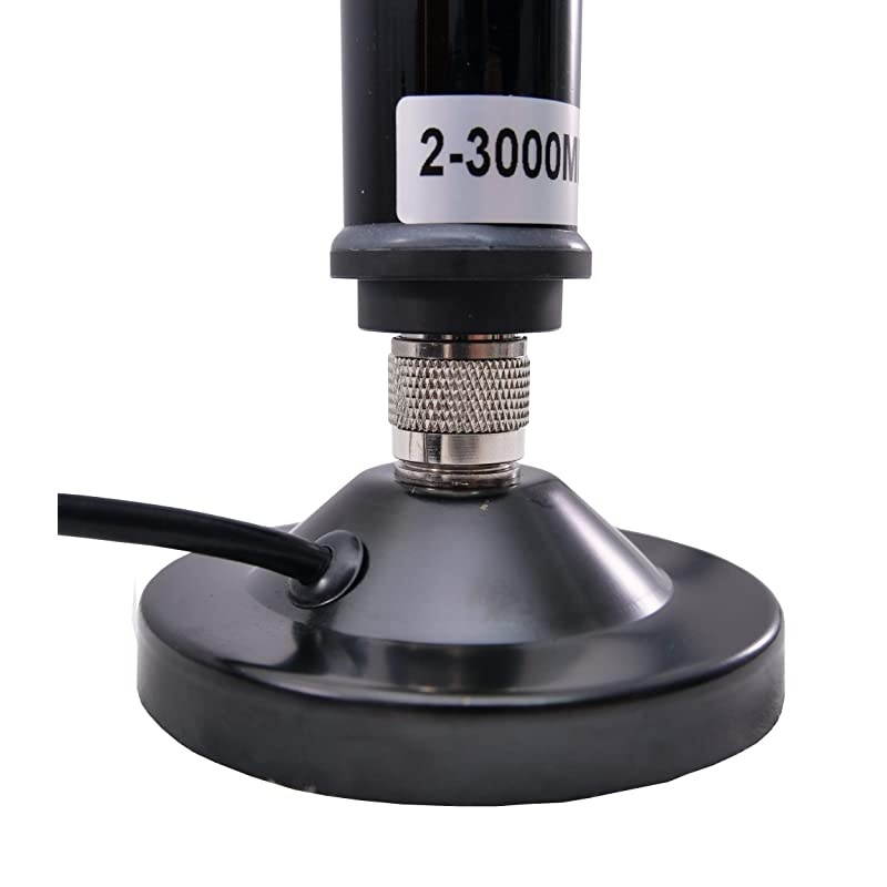 2M 70CM CB Antenna Magnet Mount Mobile N Type to SMA 3.5 inch 9.84ft RG58U Two Way Radio |  GRM-M9N