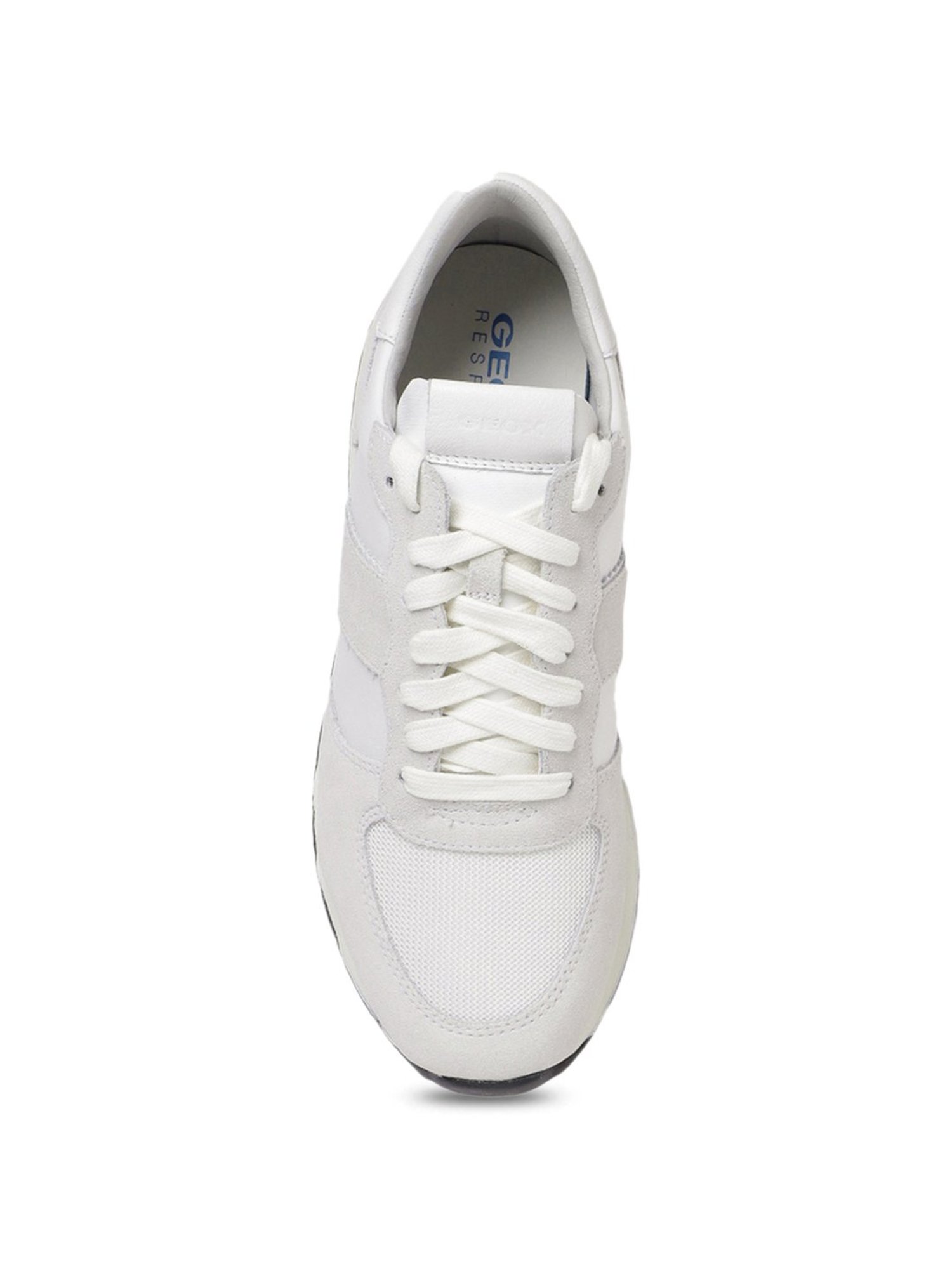 Geox Men's U Spherica Vseries Off White Casual Sneakers