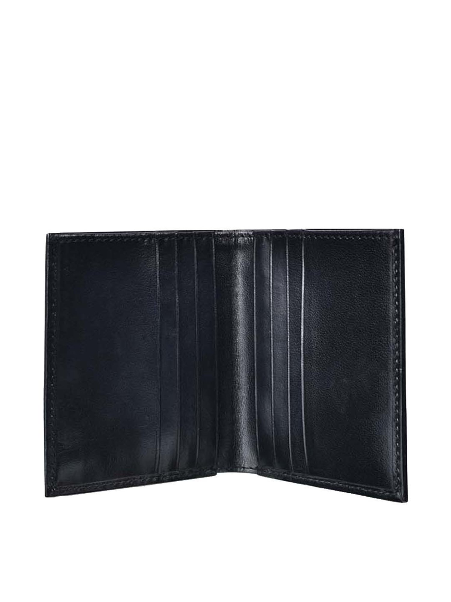 BELWABA Black Casual Leather Bi-Fold Wallet for Men