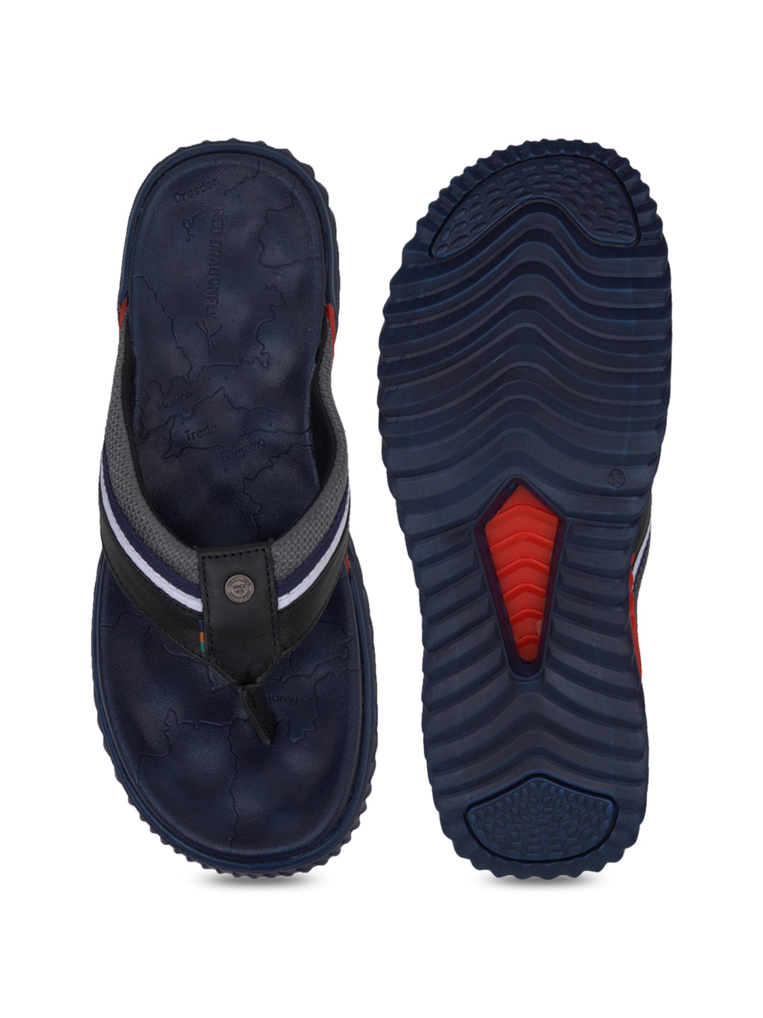 Buckaroo Men's WEBSTAR Black Thong Sandals