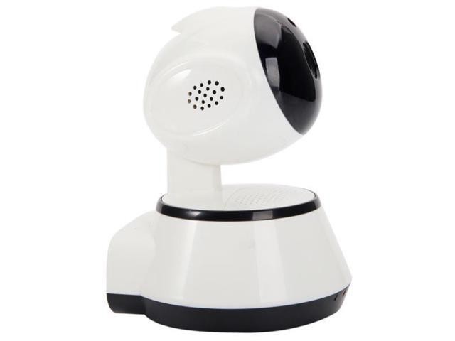 1.0MP 3.6mm Lens IR-CUT 6-LED Night Vision Gimbal Indoor Wireless IP Camera US Plug White