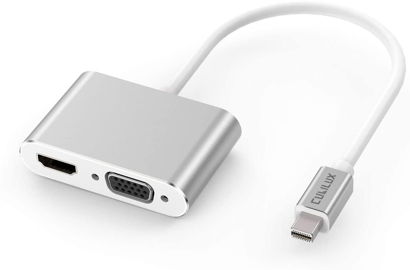 to AV Converter to RCAto AV 1080P to 3RCA CVBS AV Composite Video Audio Converter Adapter Supports PALNTSC with USB Charge Cable for PC Laptop HDTV DVD to AV Black