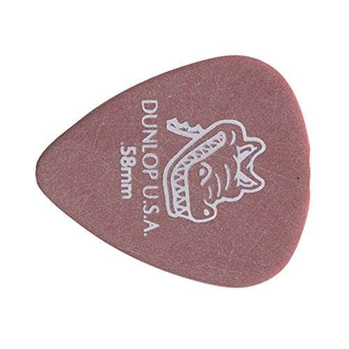 Dunlop Gator Grip Guitar Picks - .58mm - Red - 72 Pack