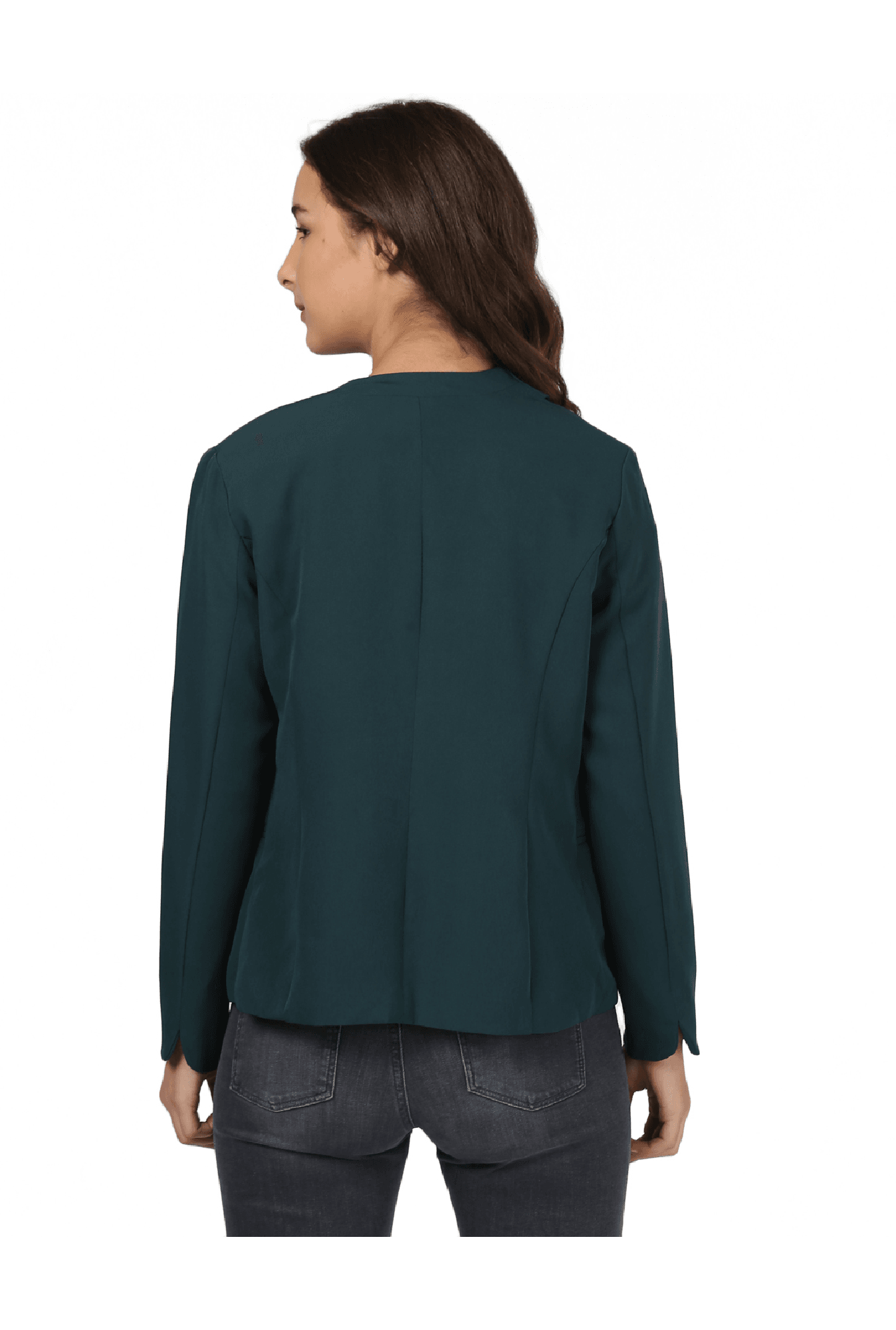 Harpa Green Full Sleeves Jacket