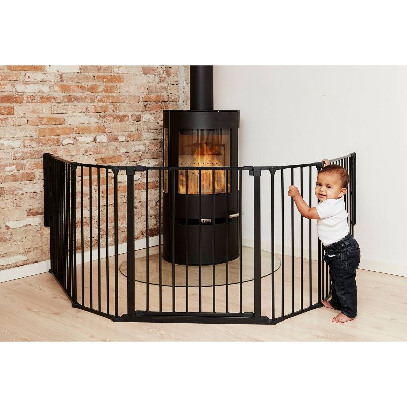 BabyDan Flex Baby Gate - Black XL