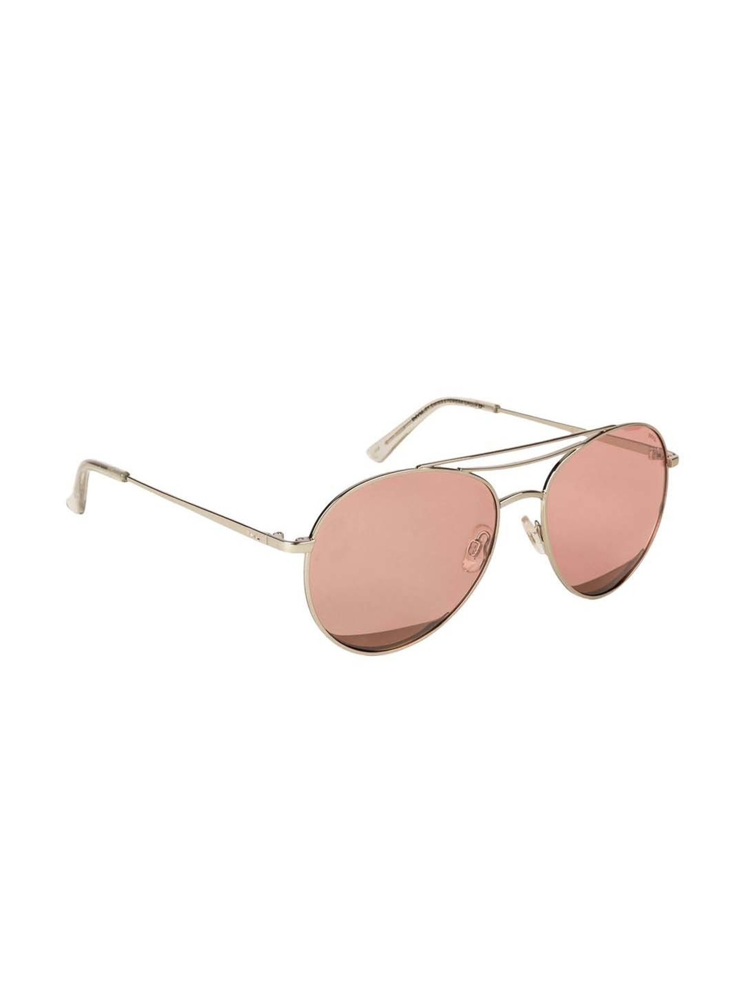INVU Pink Aviator UV Protection Sunglasses for Women