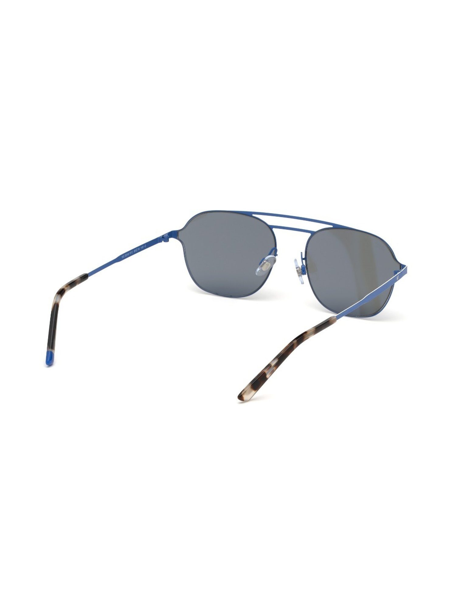 Web Eyewear Blue Pilot Unisex Sunglasses Designed in Italy