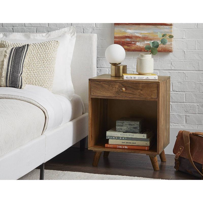 Mason Nightstand Brown - Martin Furniture