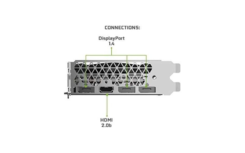 EVGA GeForce RTX 2060 SUPER Graphic Card - 8 GB GDDR6 - 256 bit Bus Width - DisplayPort - HDMI - DVI