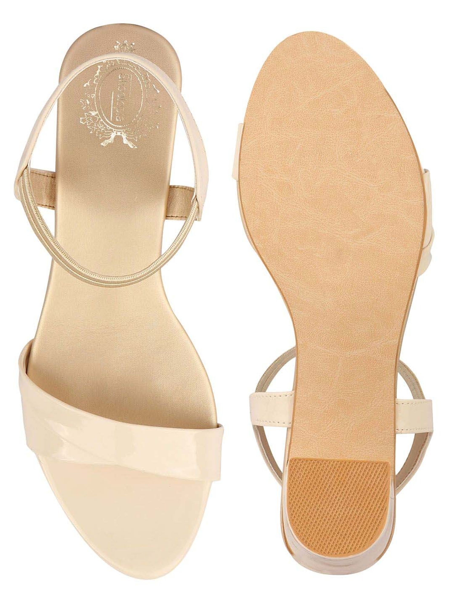 Shoetopia Kids Yellow Back Strap Sandals