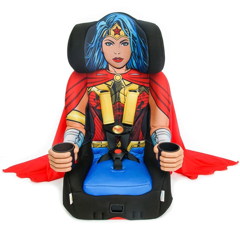 Kids'Embrace DC Comics Wonder Woman Combination Harness Booster Car Seat