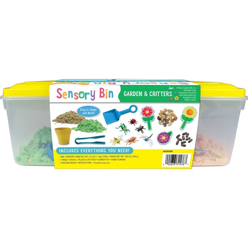 Garden Critters Sensory Bin - Creativity for Kids