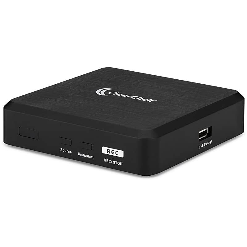 HD Capture Box Platinum - Capture and Stream Video from HDMI, RCA, AV, VGA, YpbPr, VHS, VCR, DVD, Camcorders, Hi8
