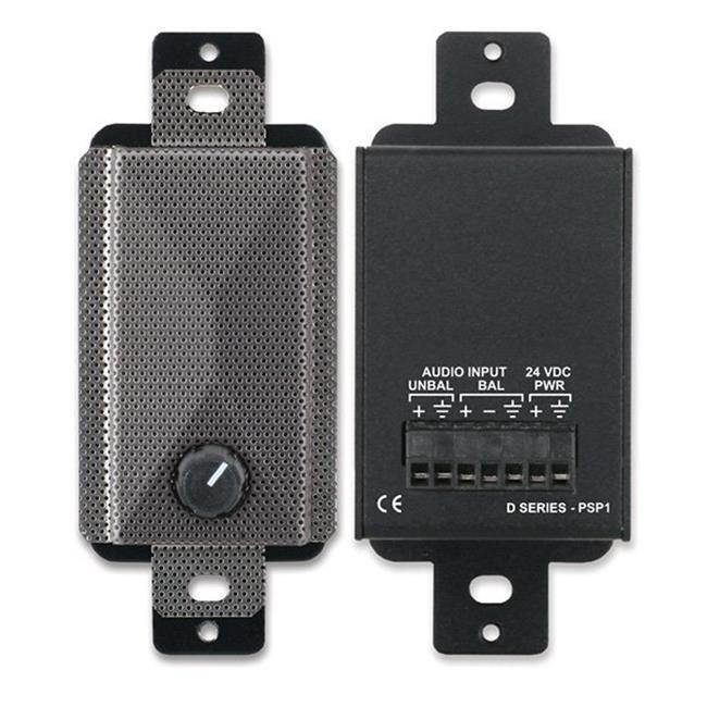 Decora-Style Active Loudspeaker/Stainless Steel