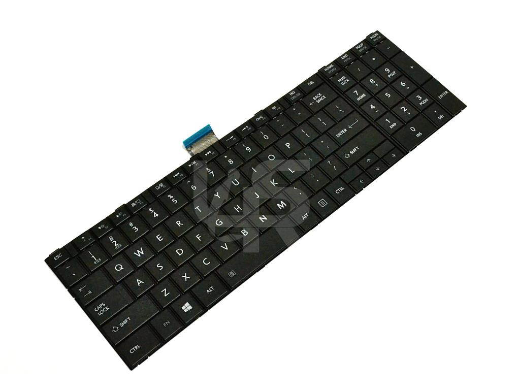 Loreso Compatible Laptop Keyboard Replacement For Toshiba Satellite V000270340 V000270350 V000271010 V000272360 V000272370 V130526AS1 V130562AS3 (Black)