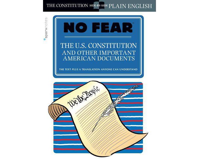The U.S. Constitution and Other Important American Documents (No Fear), 4 - by  Sparknotes (Paperback)