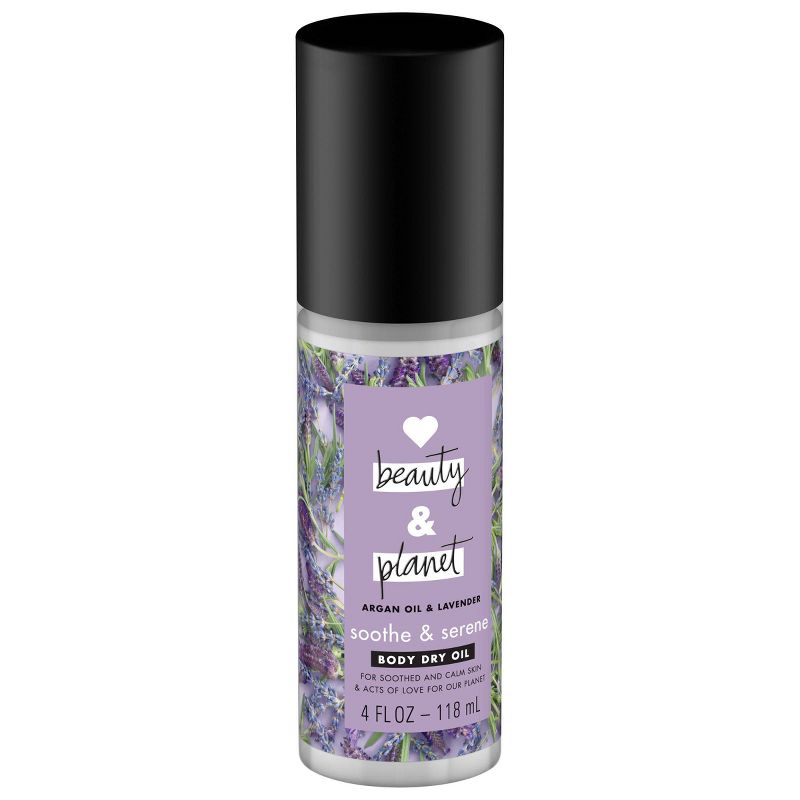 Love Beauty and Planet Dry Lavender Body Oil - 4 fl oz