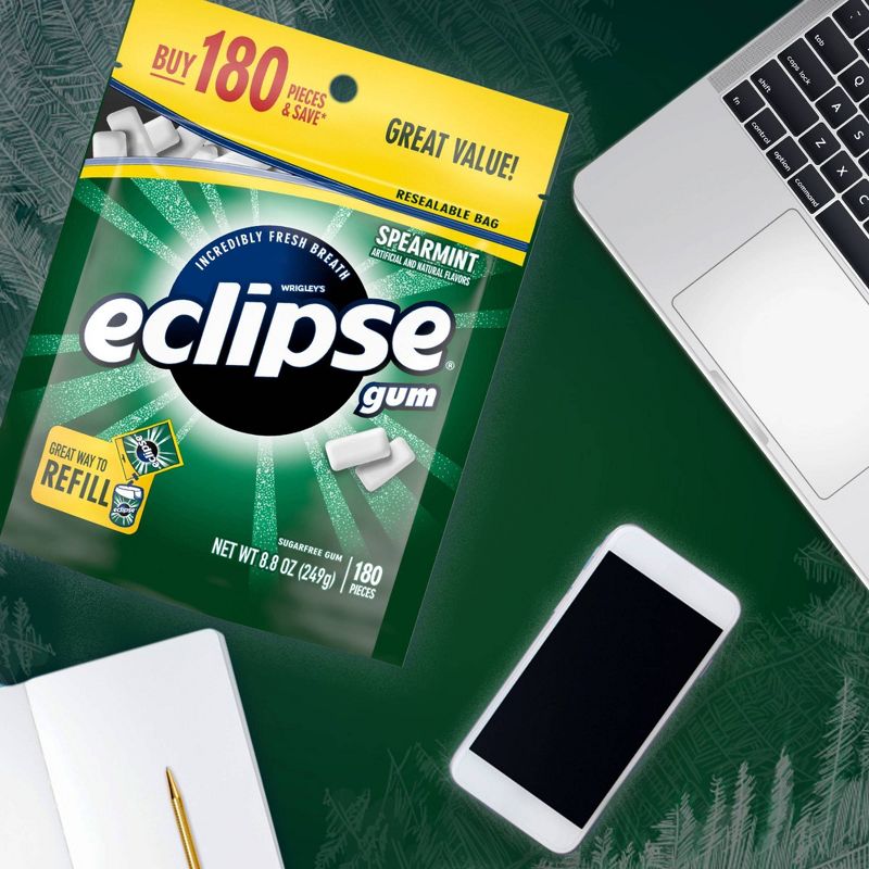 Eclipse Spearmint Sugar-Free Gum - 180ct