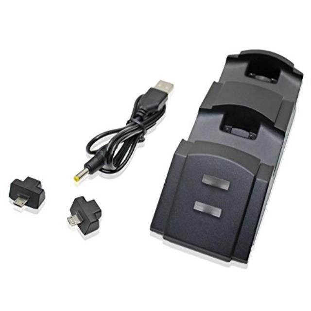 nexilux game storage tower with dual charge station for play station 4, ps4