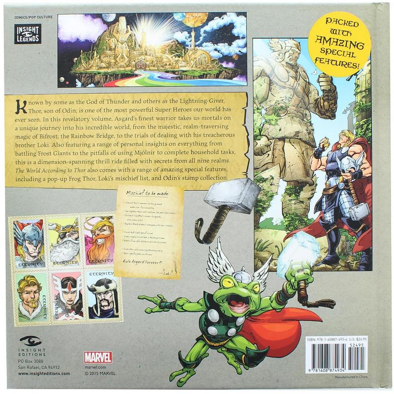 Geek Fuel c/o INDUSTRY RINO Marvel The World According to Thor Hardcover Book