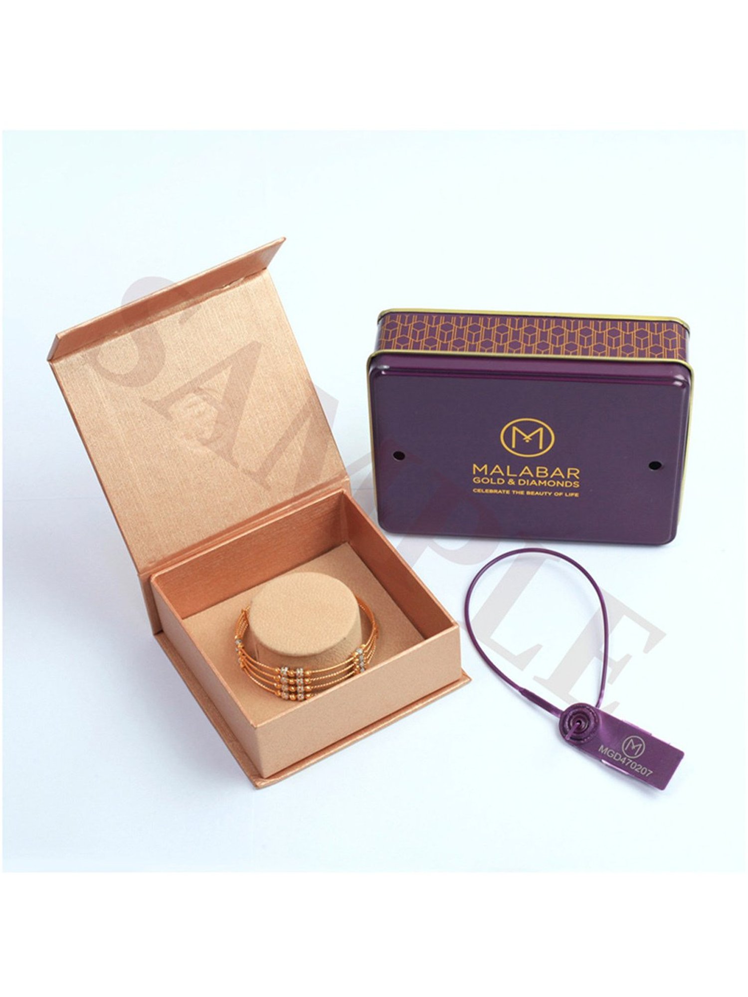 Malabar Gold & Diamonds 18k Yellow Gold Mangalsutra Bracelet For Women