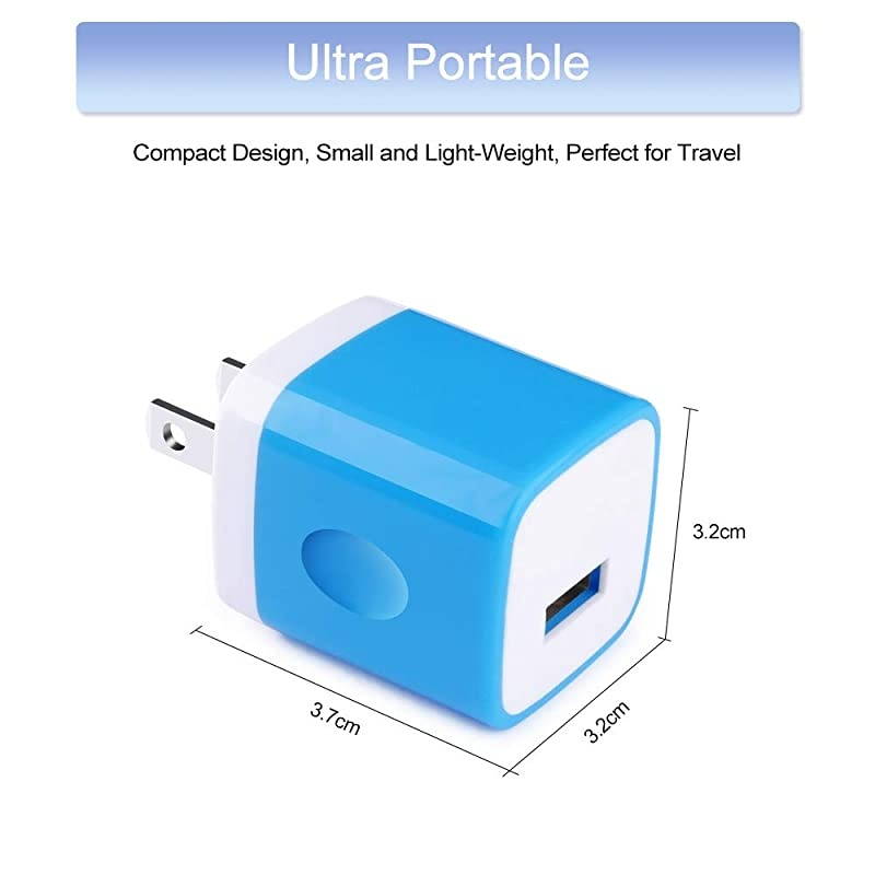 Phone Charger Micro Cable Set,4pack Wall Plug 1A/5V Power Adapter with 6ft Nylon Braided Fast Charging Micro USB Cord Compatible Samsung Galaxy S7 S6 Edge S4 Note 5,Moto G5 Plus E4 G6 Play,HTC