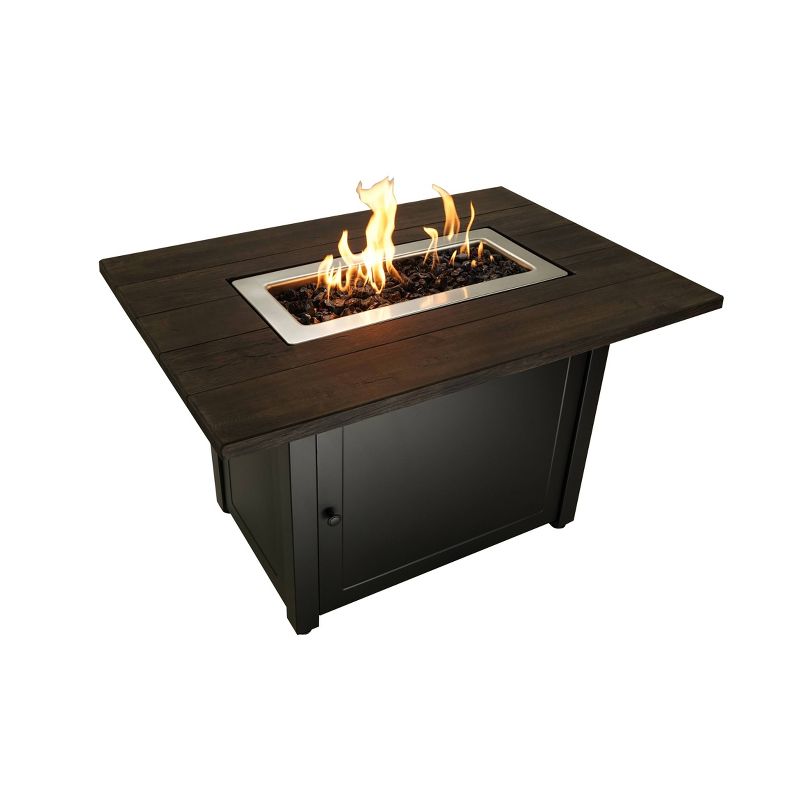 Marc 40"x28" Rectangular Gas Outdoor Fire Pit - Endless Summer