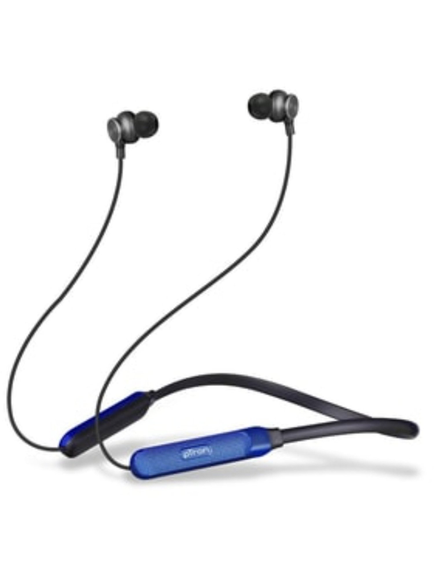 PTron Tangent Duo Bluetooth 5.2 Wireless in-Ear Earbuds with Mic, 24 Hours Playback (Black & Blue)