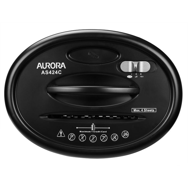 Aurora 4 Folded Sheet Desktop Cross Cut Shredder