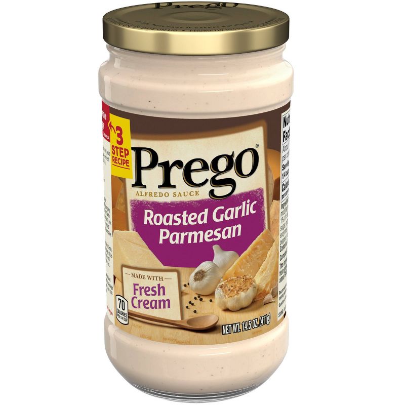 Prego Roasted Garlic Parmesan Alfredo Sauce 14.5oz