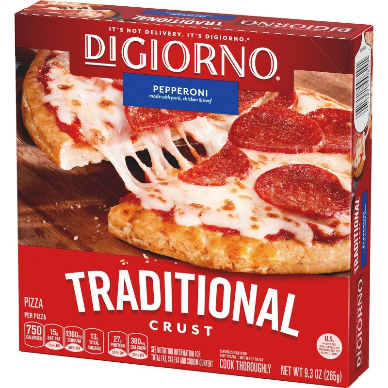 DiGiorno Traditional Crust Pepperoni Frozen Pizza - 9.3oz