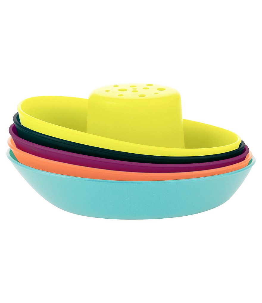 Boon Fleet Stacking Boats Bath Toy