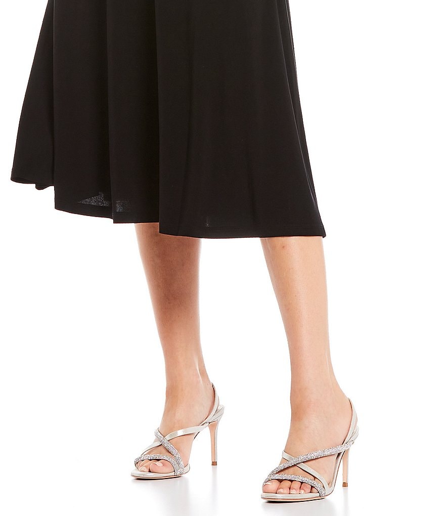 Antonio Melani Mesli Strappy Embellished Dress Sandals