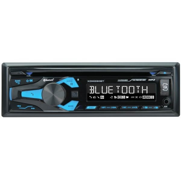 Dual CD Receiver With Bluetooth 3.5mm Aux and USB inputs XDM280BT