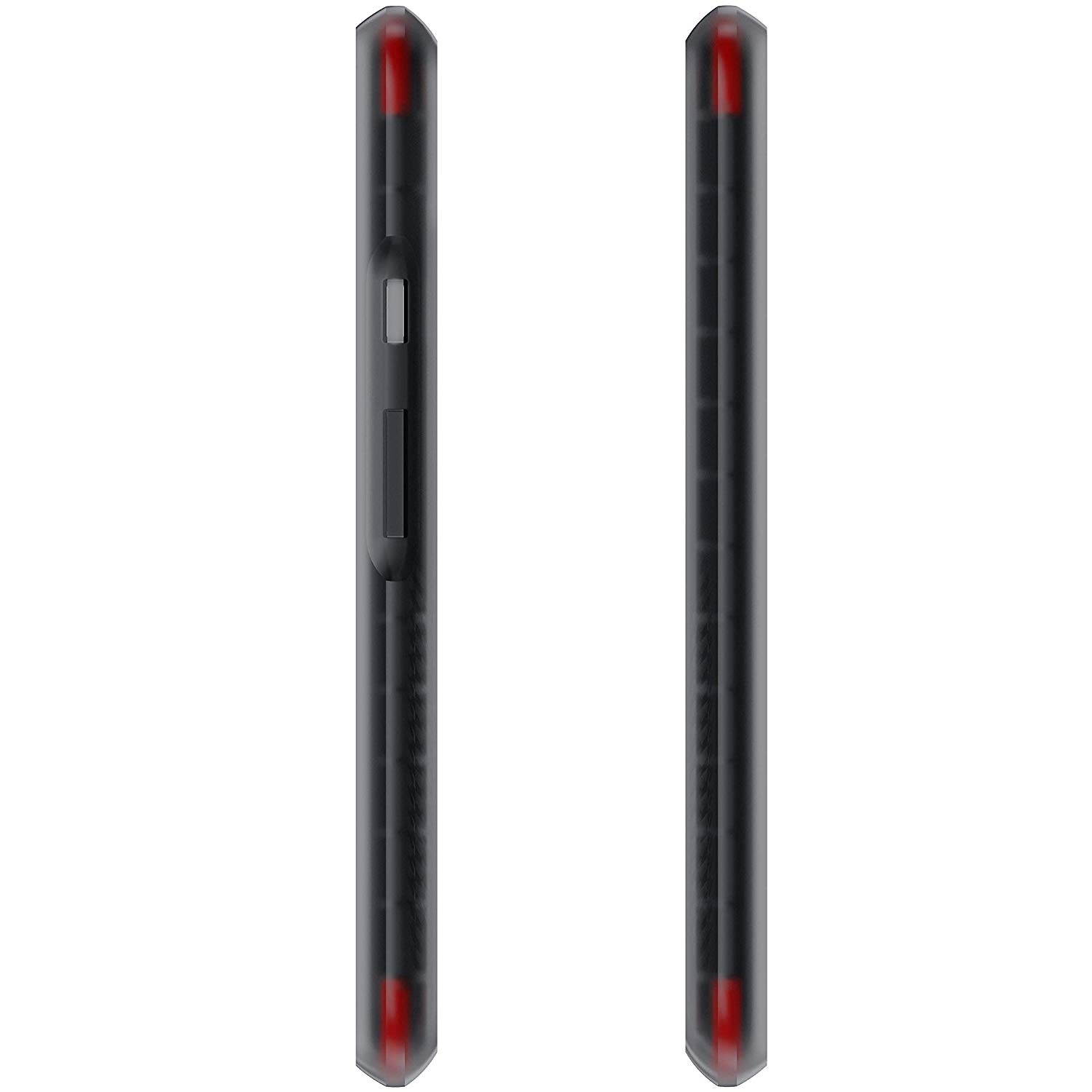 Ghostek Covert Clear Pixel 4 XL Case with Super Slim Fit Design and Secure Hand Grip Tough Shockproof Heavy Duty Protection Wireless Charging Compatible for 2019 Google Pixel 4 XL (6.3 Inch) - (Pink)