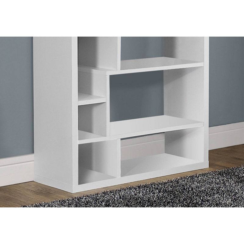 72" Hollow Core Bookcase - White - EveryRoom