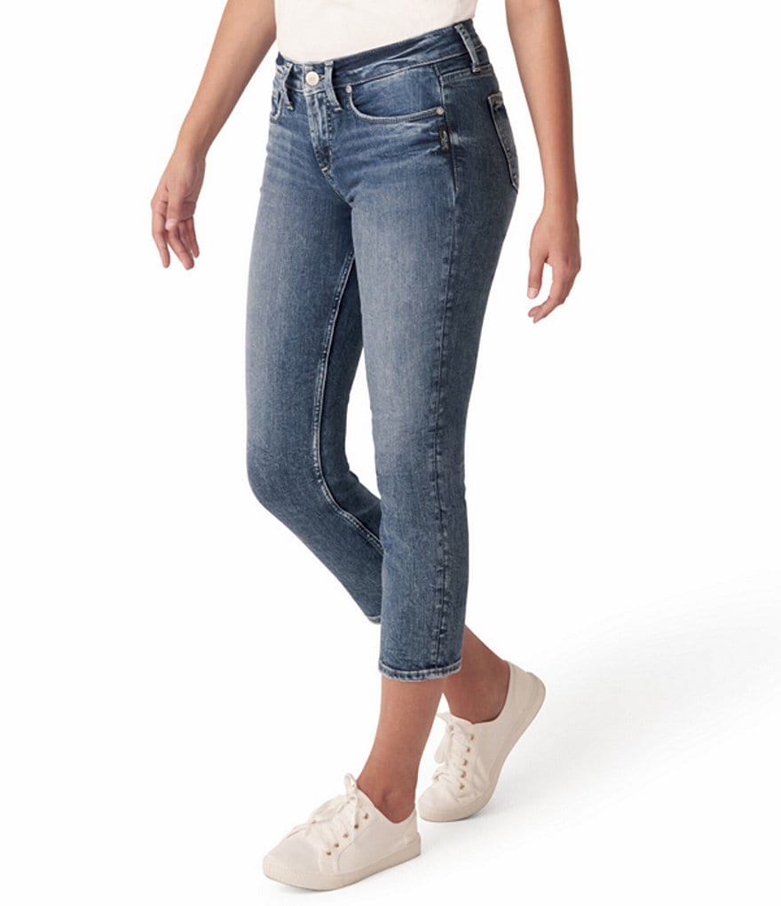 Silver Jeans Co. Highly Desirable Raw Edge Straight Jeans