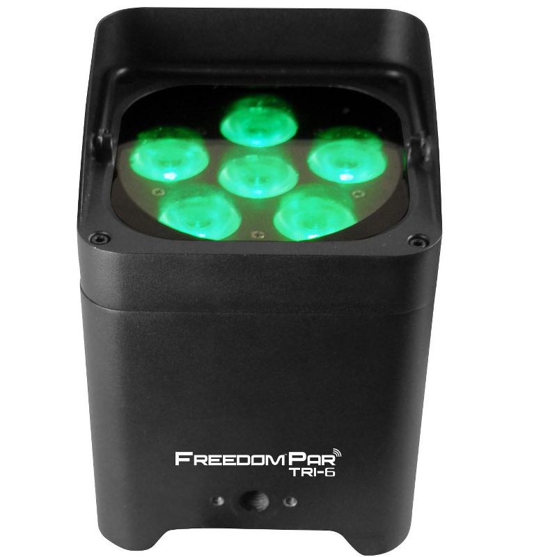 Chauvet DJ Freedom Par Tri-6 Wireless Battery RGB LED Wash Light w/Remote