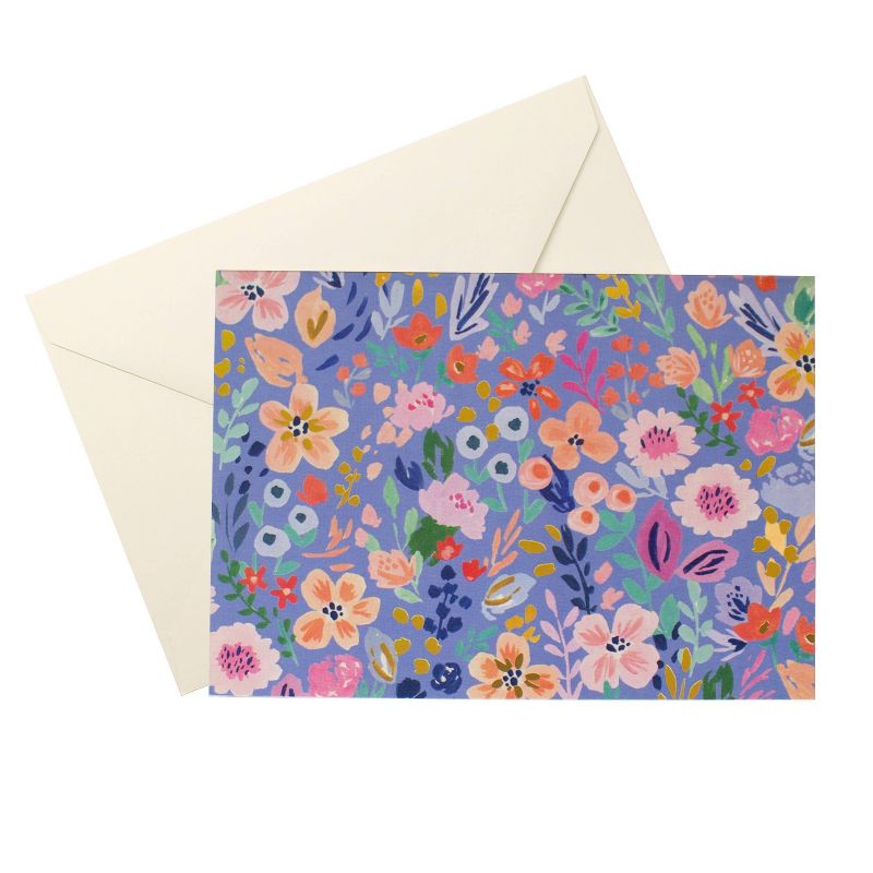 4.875" x 3.5" 24ct Ditsy Floral Cards